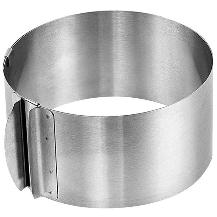 

Кольцо кулинарное online products, Круглая, 16 см x 16 см, 1 шт, Серебристый