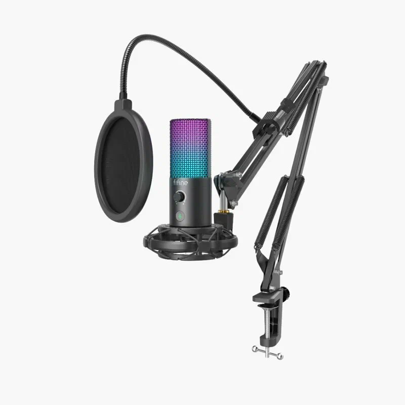 

Микрофон Fifine T669 Pro3 Black + пантограф, T669 Pro3