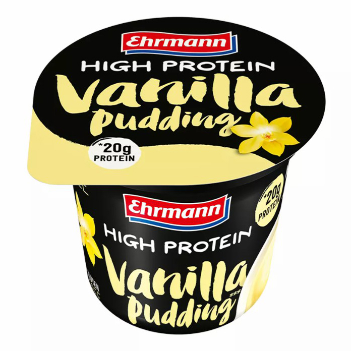 фото Пудинг молочный ehrmann high protein vanilla бзмж 200 г