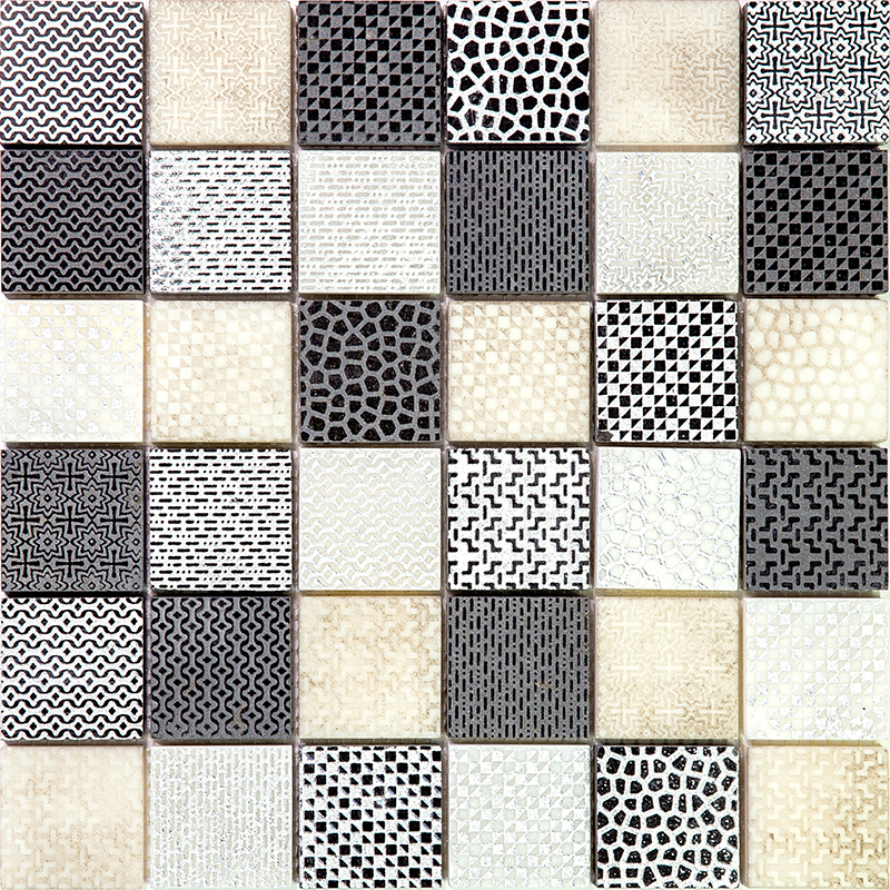 фото Мозаика итальянская мрамор skalini vegas серый квадрат vgs-5