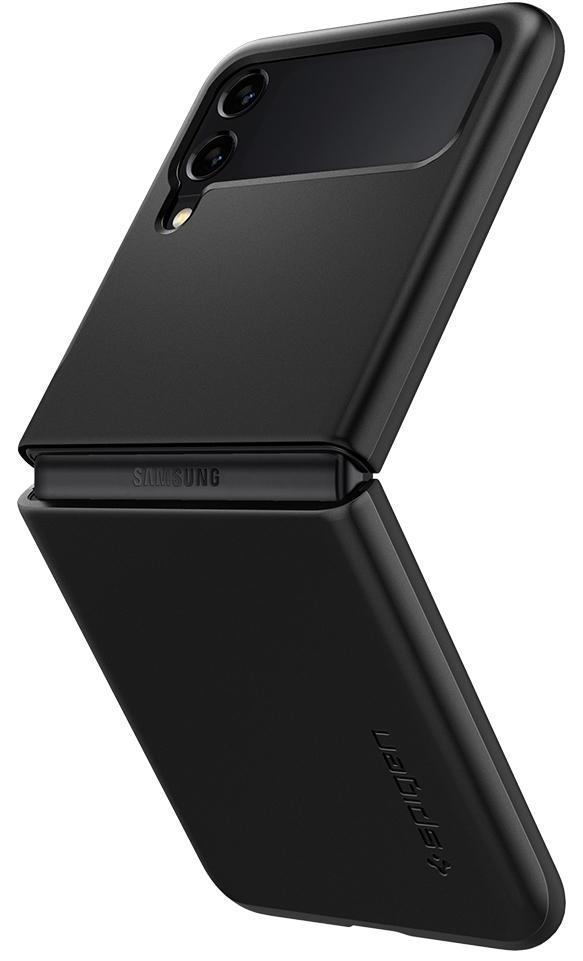 фото Чехол spigen thin fit (acs03079) для samsung galaxy z flip 3 5g (black)