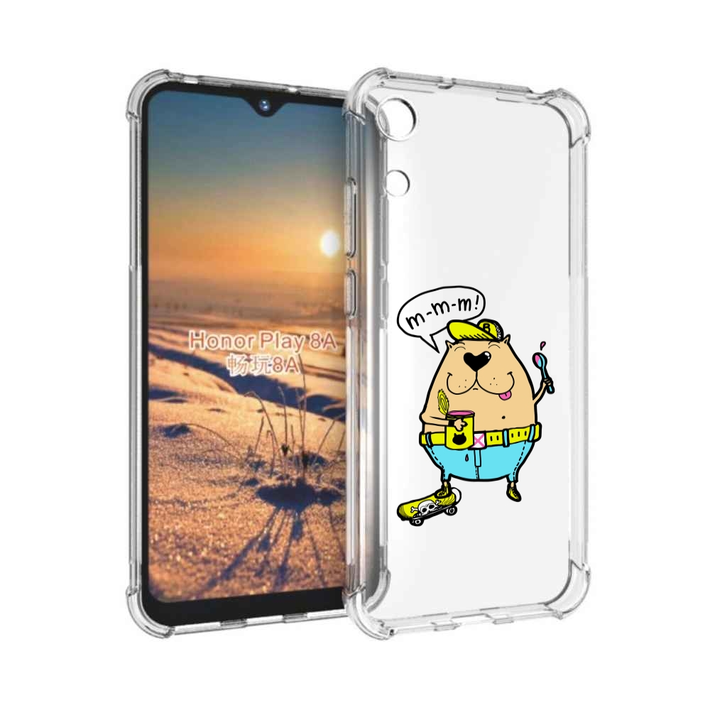 

Чехол бампер MyPads Бобр для Honor 8A., Прозрачный, Tocco