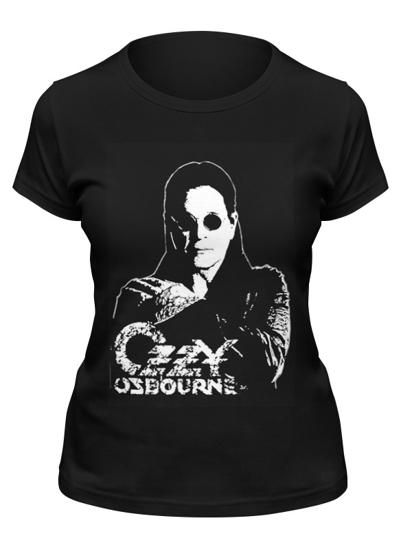 

Футболка женская Printio Ozzy osbourne черная XL, Черный, Ozzy osbourne