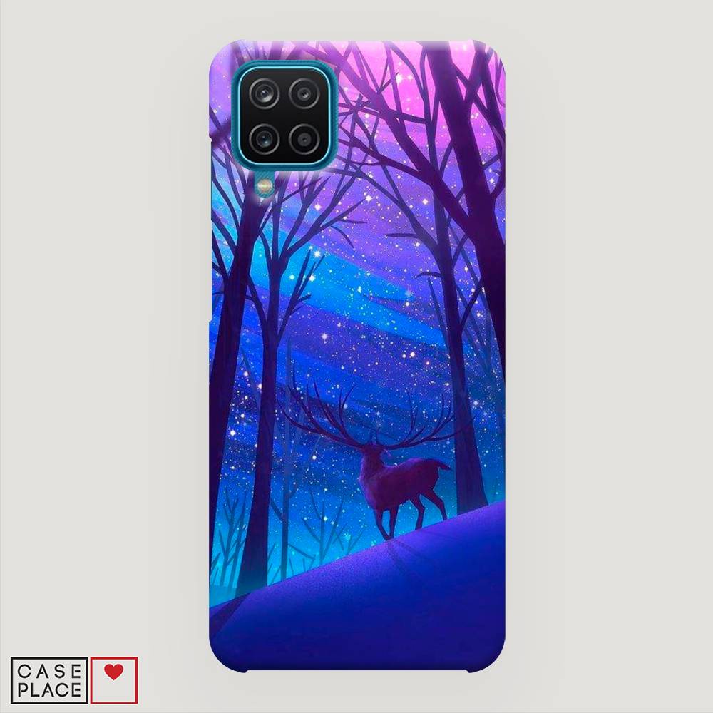

Пластиковый чехол "Северный олень" на Samsung Galaxy A12, 2101620-1