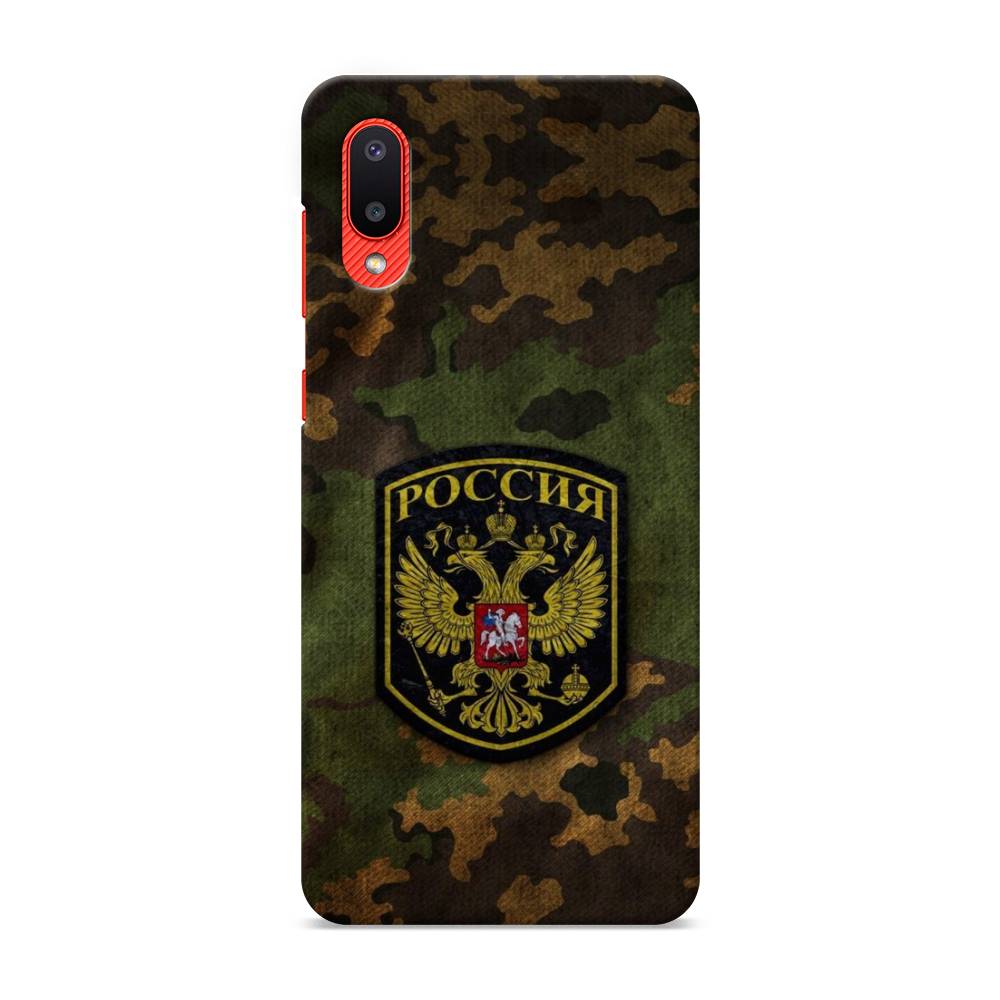 

Пластиковый чехол "Камуфляж 4" на Samsung Galaxy A02, 2102520-4
