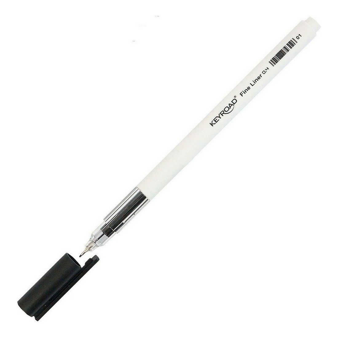 Ручка капиллярная Keyroad Fineliner пишущий узел 0,4 мм цвет чернил черный