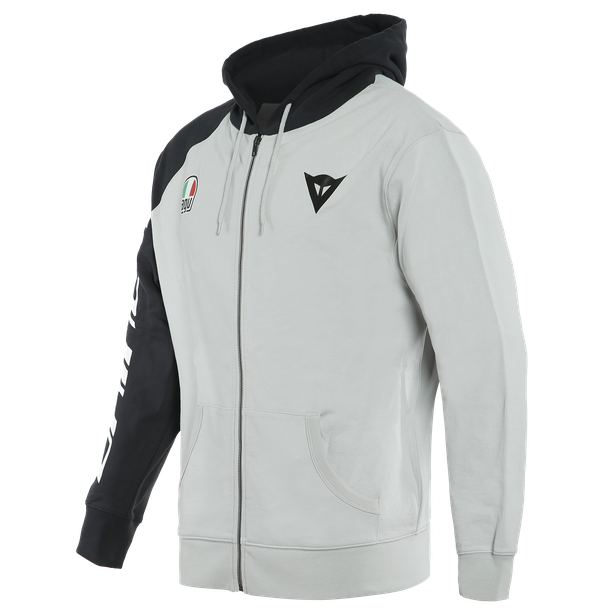 

Толстовка мужская Dainese RACING SERVICE FULL-ZIP белая XL, RACING SERVICE FULL-ZIP
