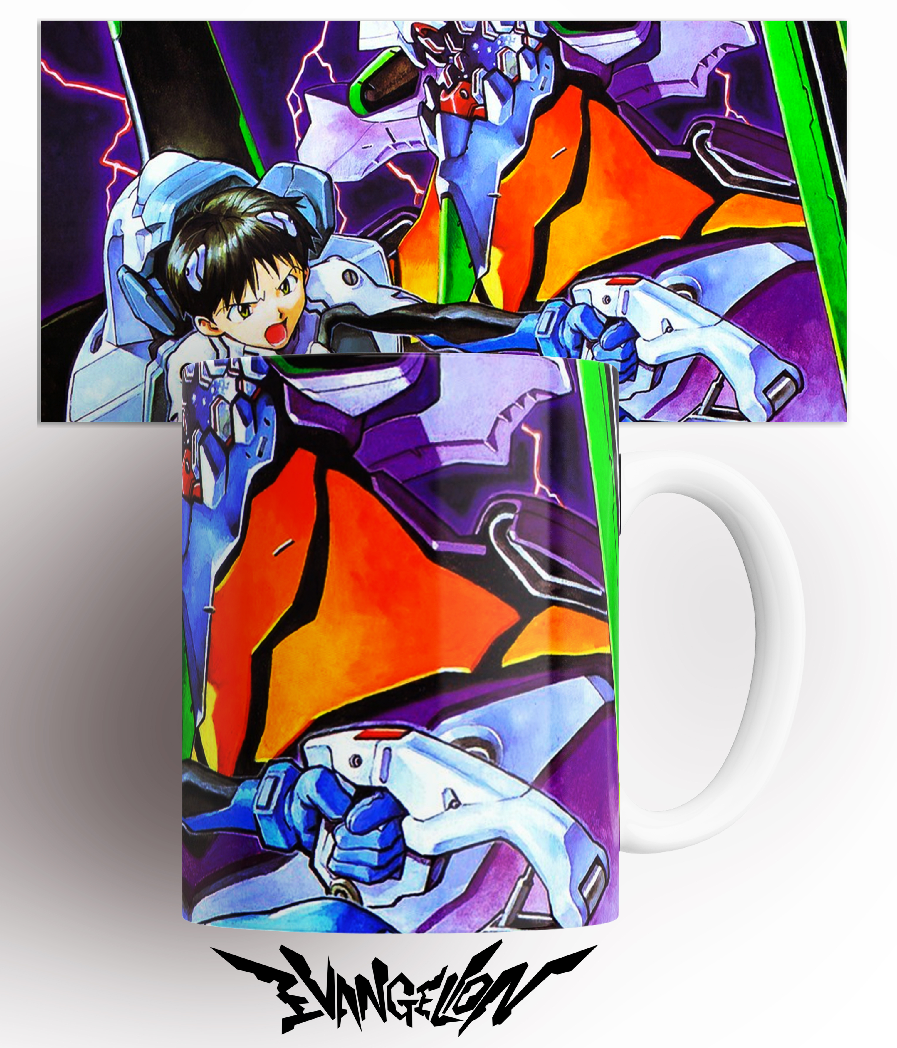 

Кружка аниме Евангелион Синдзи Икари Anime Evangelion 330 мл, Кружка с принтом Аниме Евангелион Синдзи Икари/Anime Evangelion. 330 мл