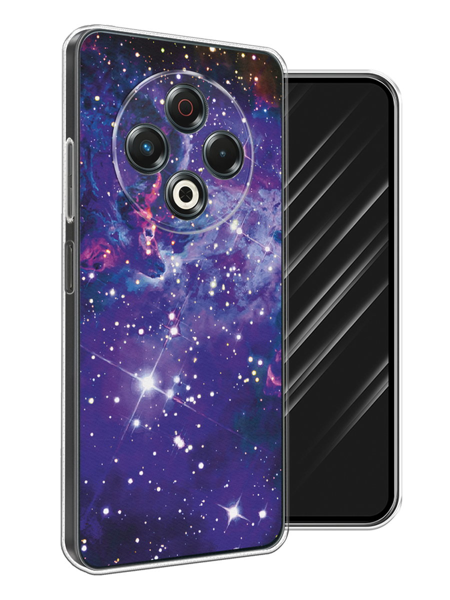 

Чехол Awog на Tecno Spark 30 "Яркая галактика", Фиолетовый, 309150-1