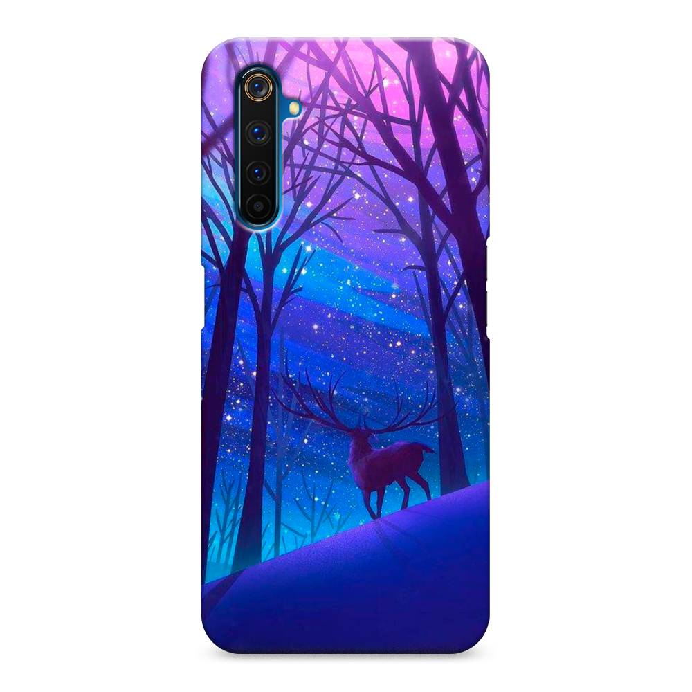 

Пластиковый чехол "Северный олень" на Realme 6 Pro, 252820-1