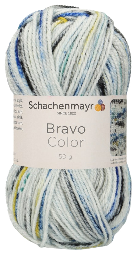 

Пряжа Schachenmayr 9801421 Bravo Color Originals (02137), Разноцветный, Bravo Color