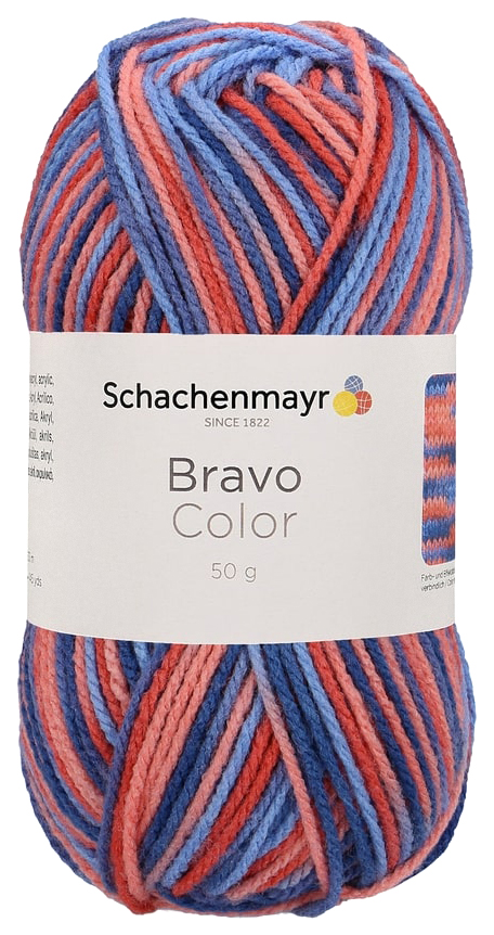

Пряжа Schachenmayr 9801421 Bravo Color Originals (02133), Разноцветный, Bravo Color