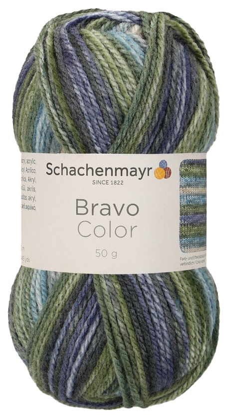 

Пряжа Schachenmayr 9801421 Bravo Color Originals (02122), Разноцветный, Bravo Color