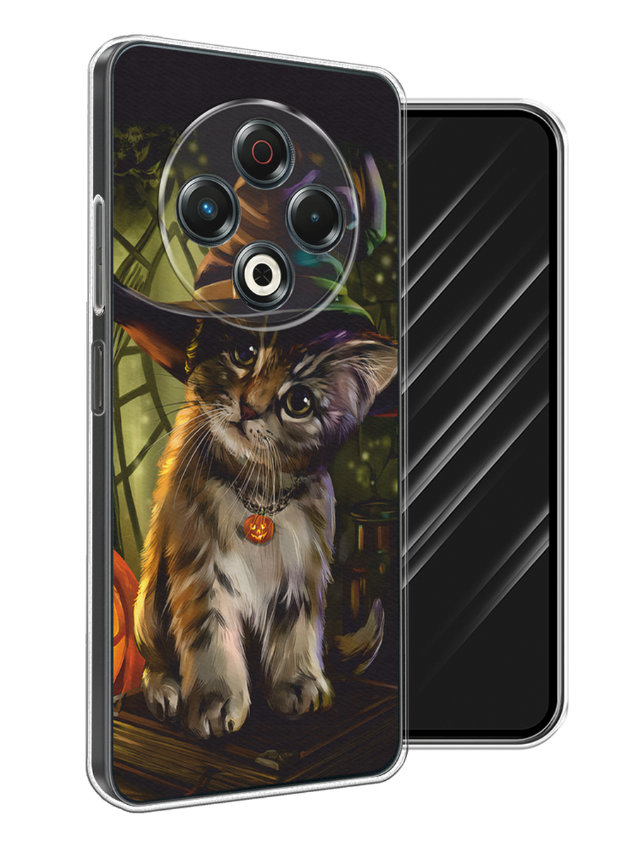 

Чехол Awog на Tecno Spark 30 "Кот на Хэллоуин", Зеленый;серый, 309150-1