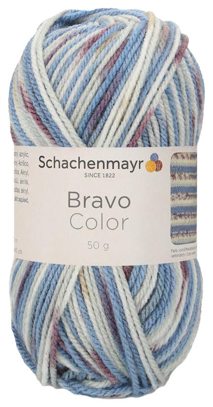 

Пряжа Schachenmayr 9801421 Bravo Color Originals (02118), Bravo Color