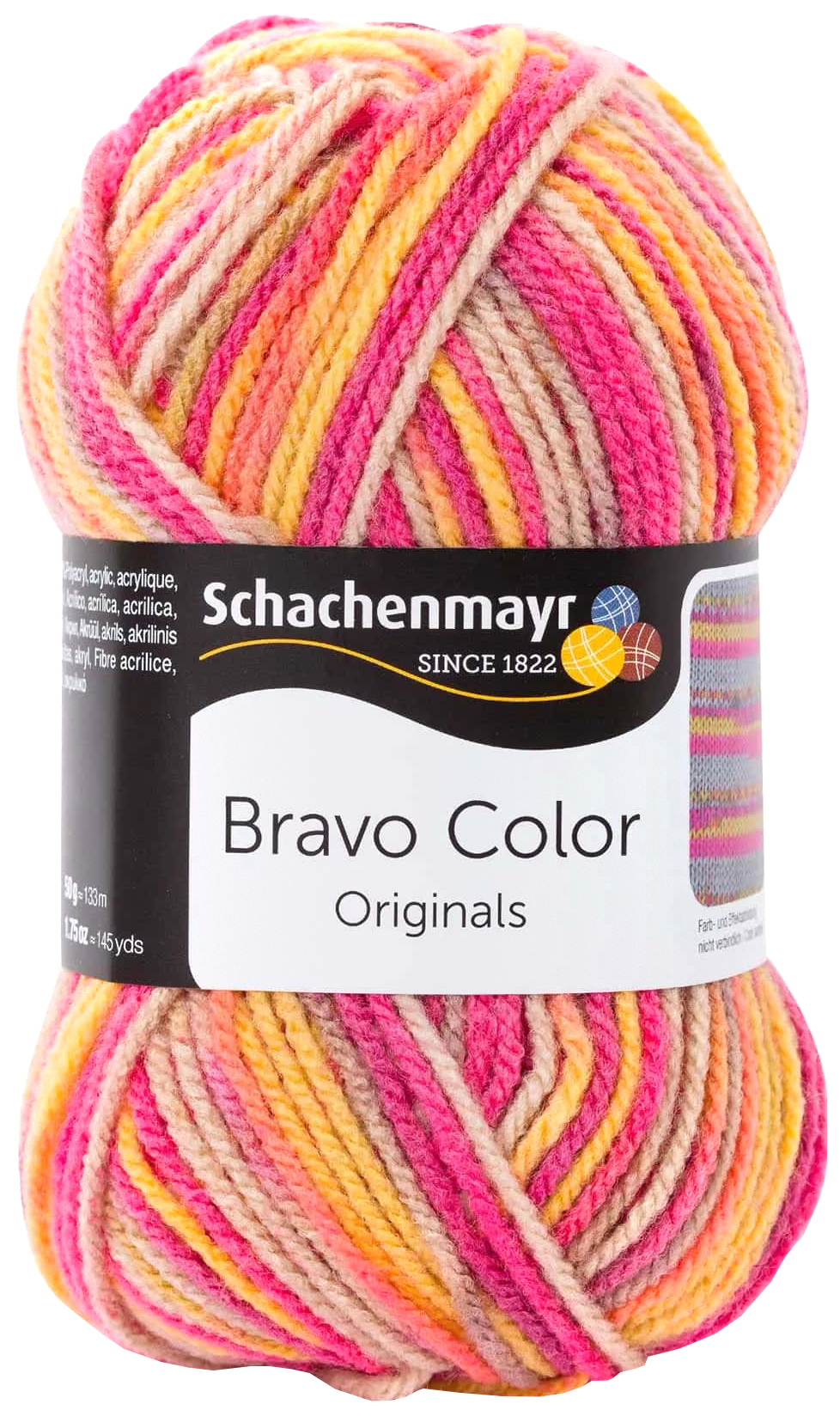 

Пряжа Schachenmayr 9801421 Bravo Color Originals (02115), Bravo Color