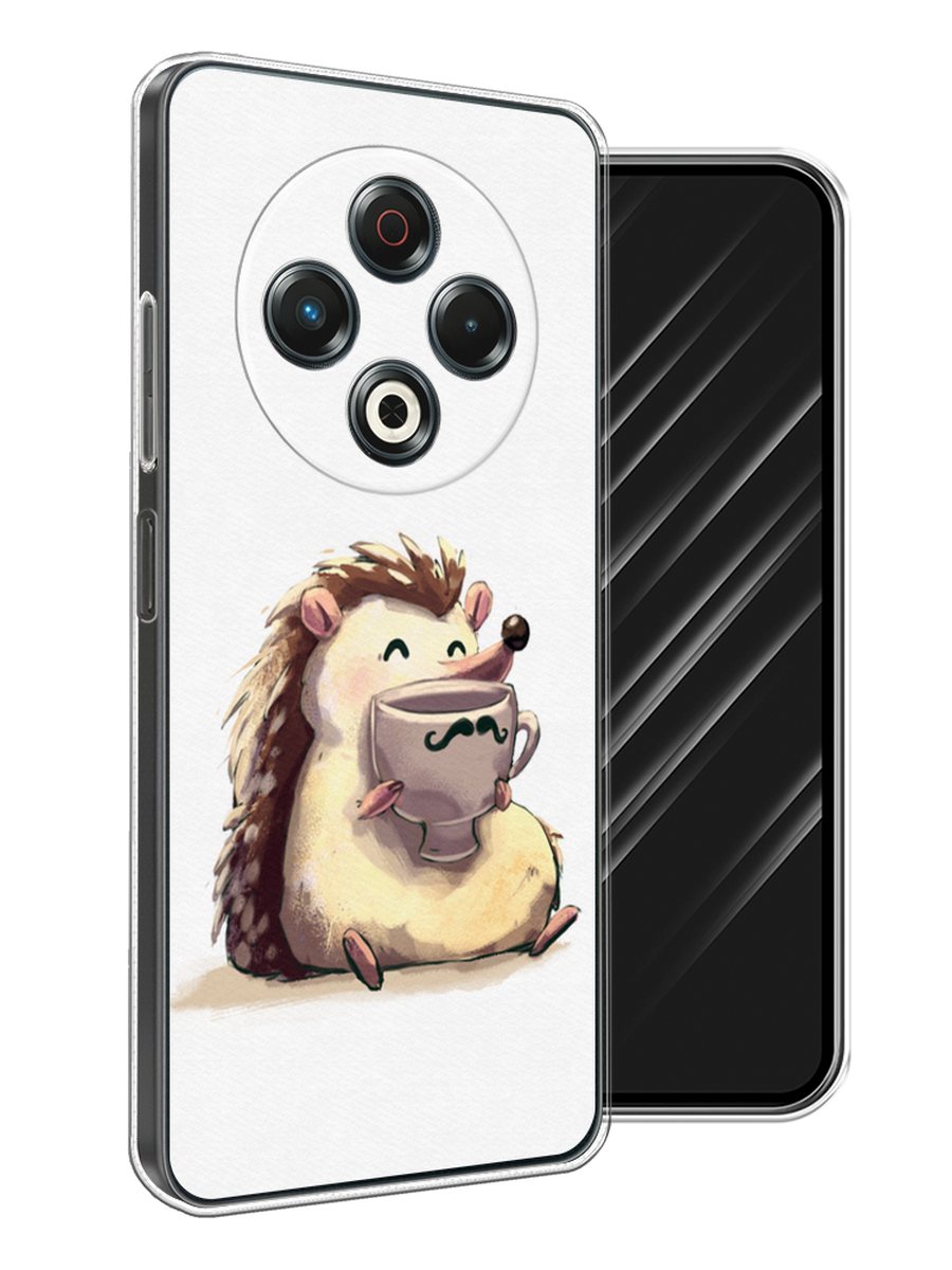 

Чехол Awog на Tecno Spark 30 "Еж кофеман", Белый;коричневый;бежевый, 309150-1