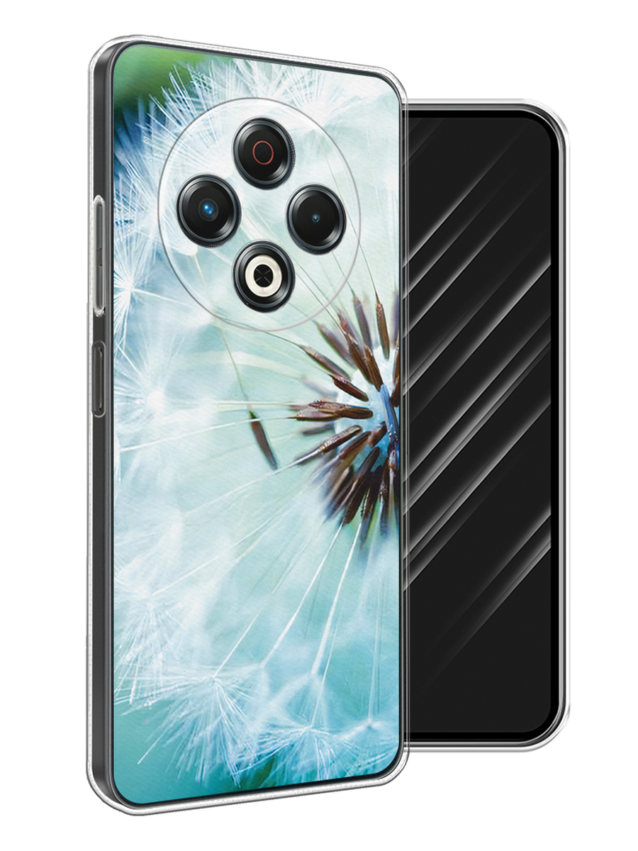 

Чехол Awog на Tecno Spark 30 "Пух одуванчика", Серебристый;серый, 309150-1