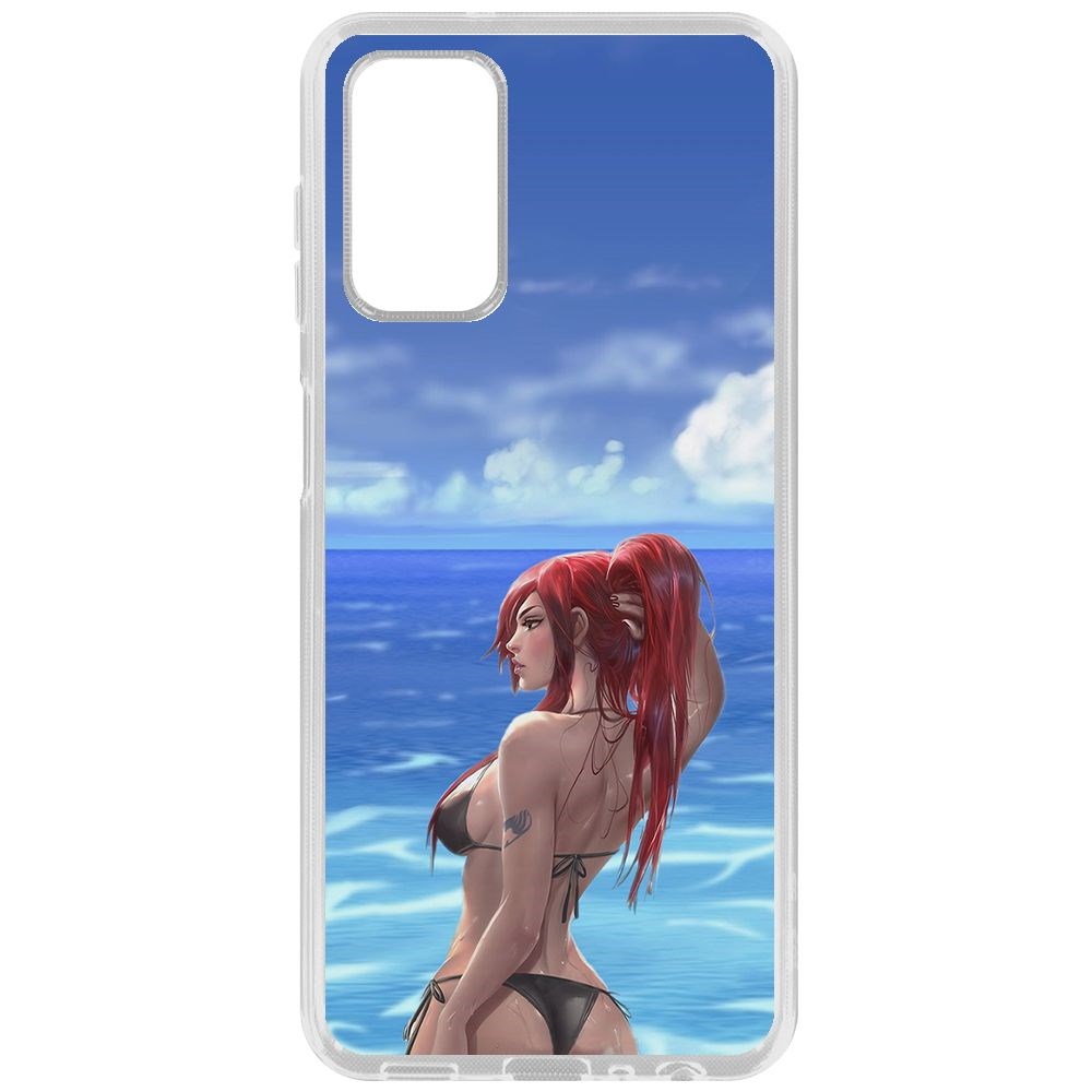 Чехол-накладка Krutoff Clear Case Купальник женский для Samsung Galaxy A13 (A135)