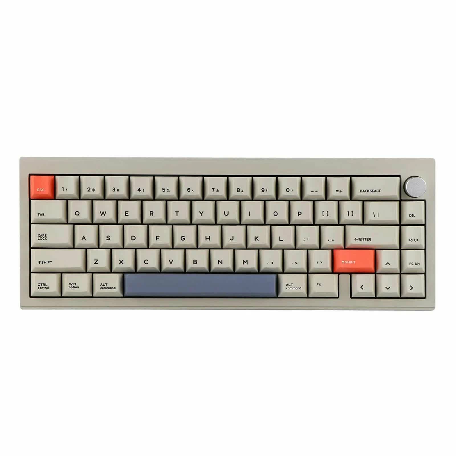 Проводная/беспроводная игровая клавиатура Cidoo V65 V2 White