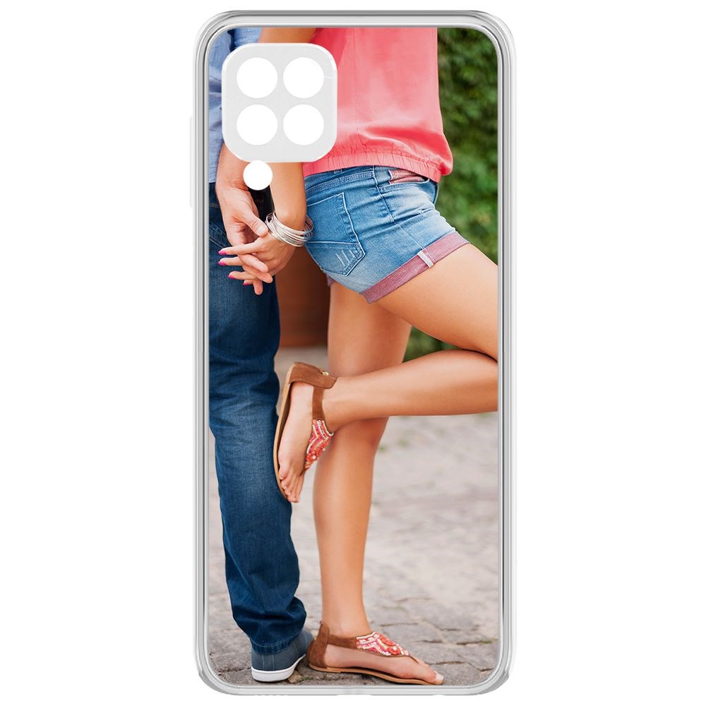 

Чехол-накладка Krutoff Clear Case Босоножки женские для Samsung Galaxy M32 (M325)