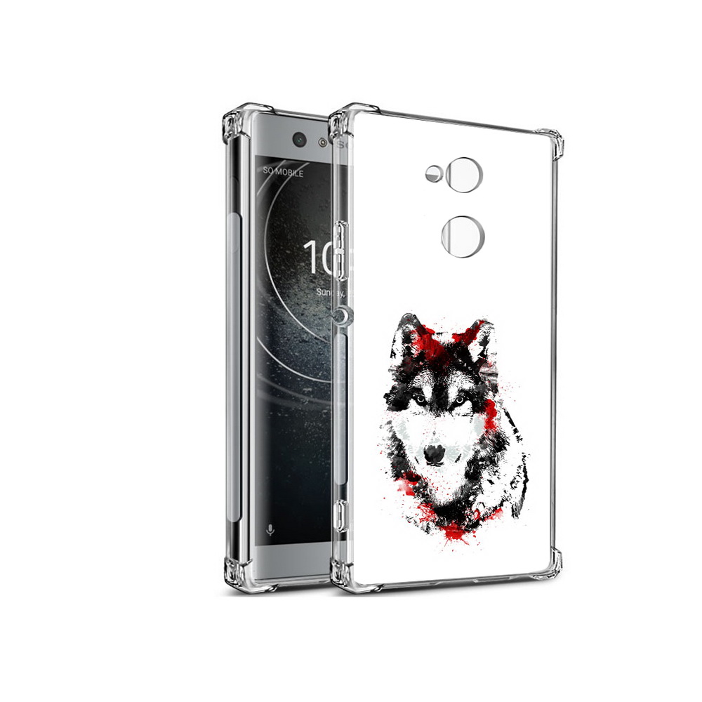 

Чехол MyPads Tocco для Sony Xperia XA2 кровавый волк (PT99627.238.416), Прозрачный, Tocco