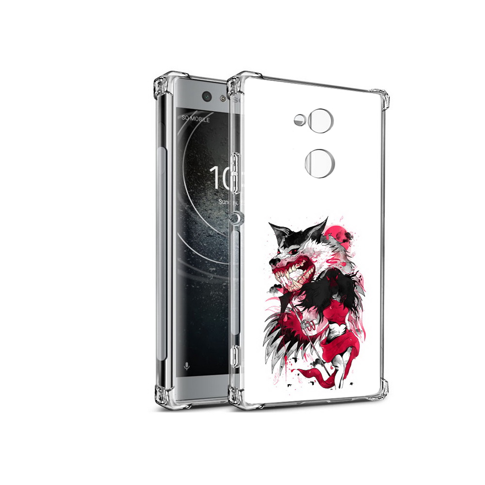 

Чехол MyPads Tocco для Sony Xperia XA2 красная шапочка (PT99627.238.410), Прозрачный, Tocco