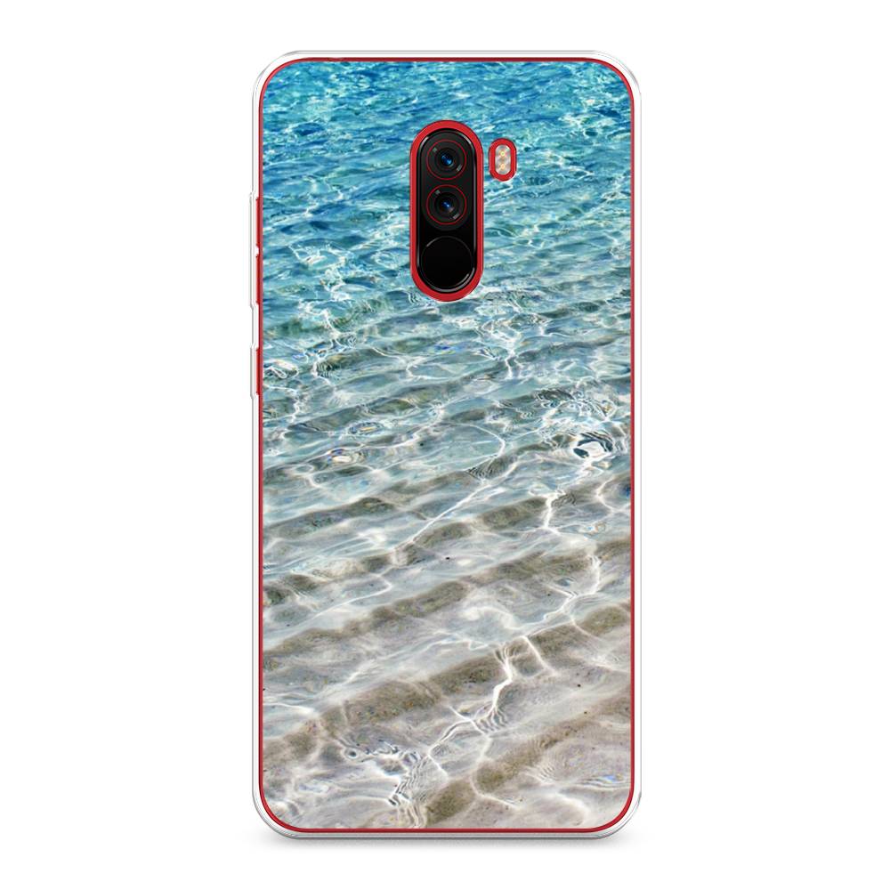

Чехол Awog на Xiaomi Pocophone F1 "Волны 10", Разноцветный, 34450-4