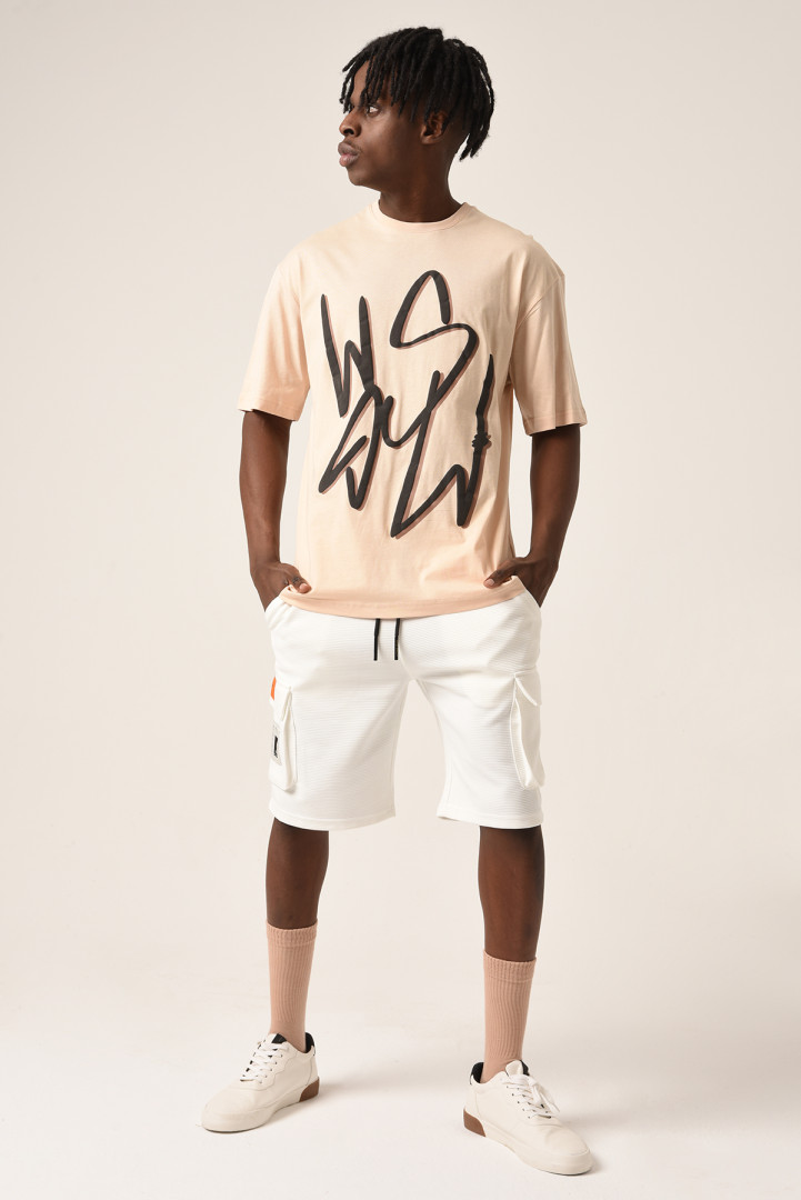 

Футболка мужская King Brich T-SHIRT1061 белая M (товары доставляются из-за рубежа), T-SHIRT1061
