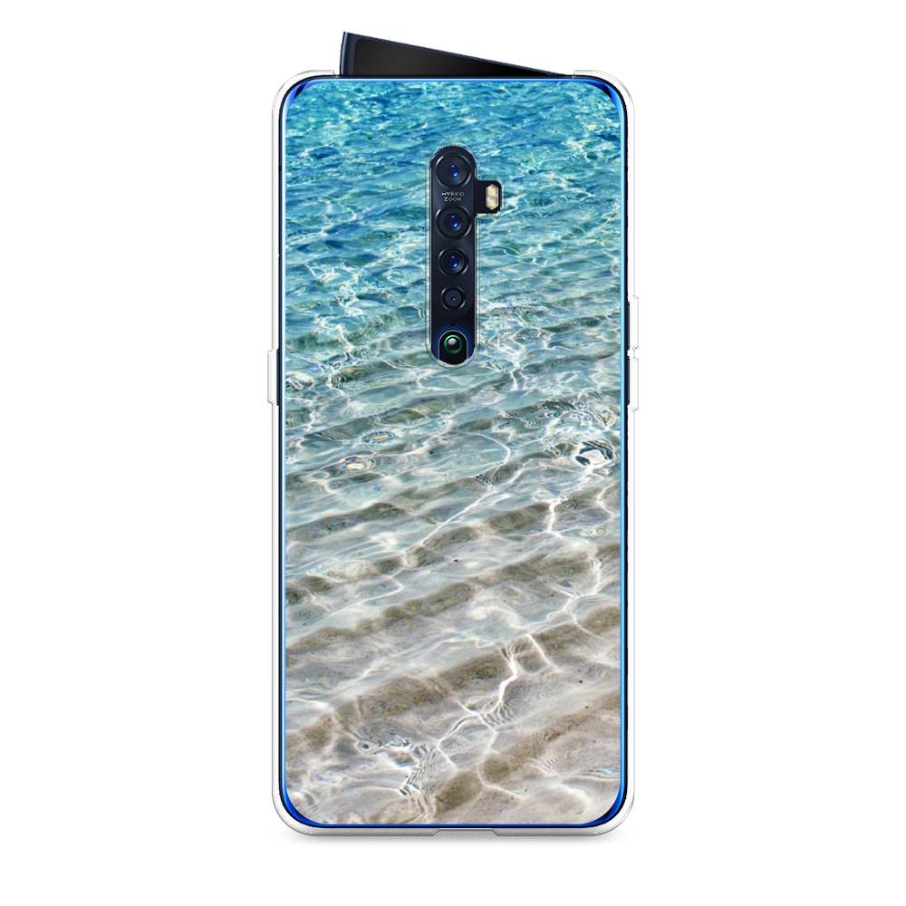 

Чехол Awog на Oppo Reno 2 "Волны 10", Разноцветный, 253550-4