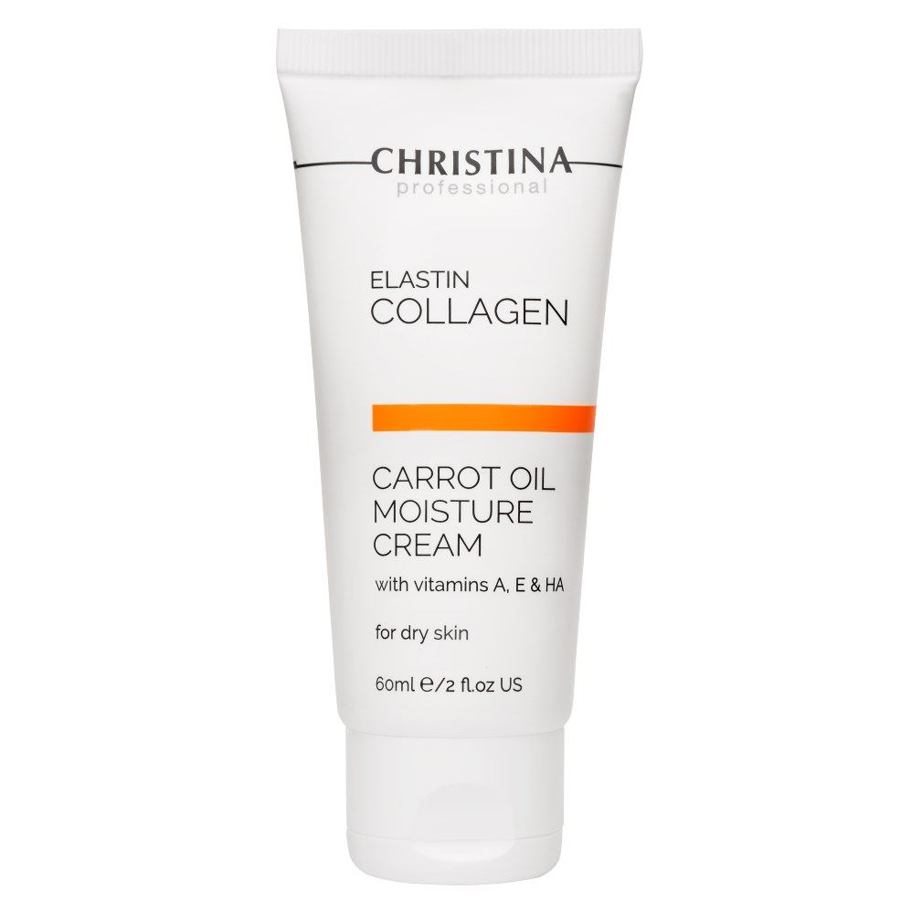 фото Крем для лица christina elastin сollagen carrot oil moisture cream 60 мл