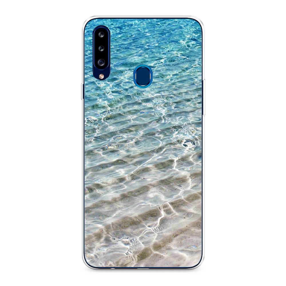 

Чехол Awog на Samsung Galaxy A20s / Самсунг A20s "Волны 10", Разноцветный, 2100850-4