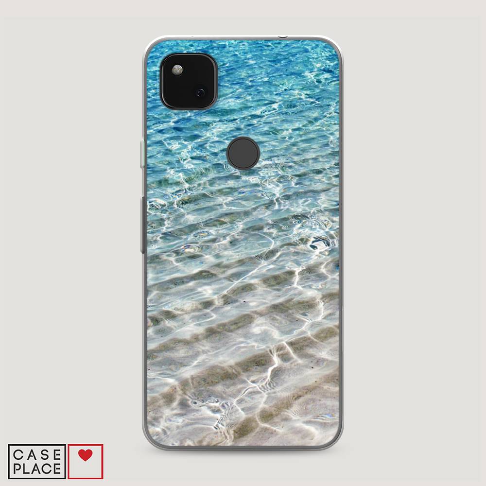

Чехол Awog на Google Pixel 4A "Волны 10", Разноцветный, 270650-4