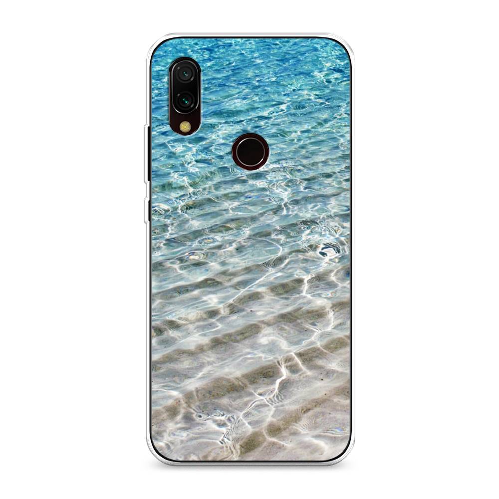 

Чехол Awog на Xiaomi Redmi 7 "Волны 10", Разноцветный, 35050-4