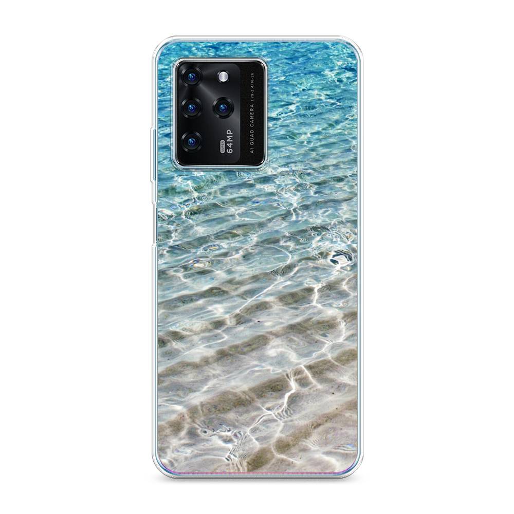 

Чехол Awog на ZTE Blade V30 / ЗТЕ Блэйд V30 "Волны 10", Разноцветный, 135350-4