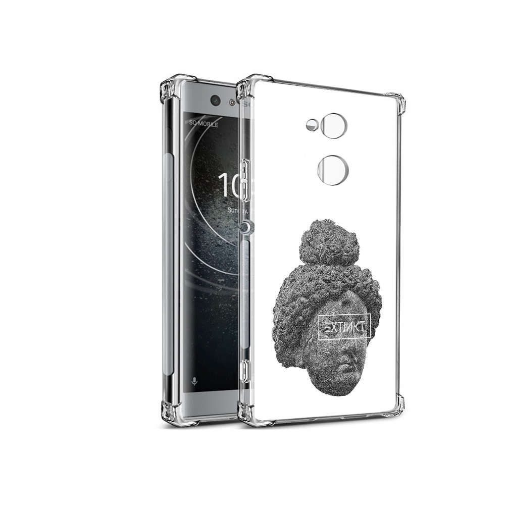 

Чехол MyPads Tocco для Sony Xperia XA2 каменное лицо девушки (PT99627.238.383), Прозрачный, Tocco