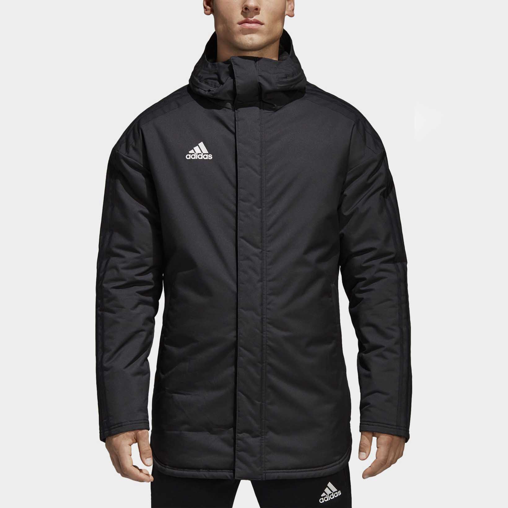 фото Пуховик мужской adidas bq6594 черный s