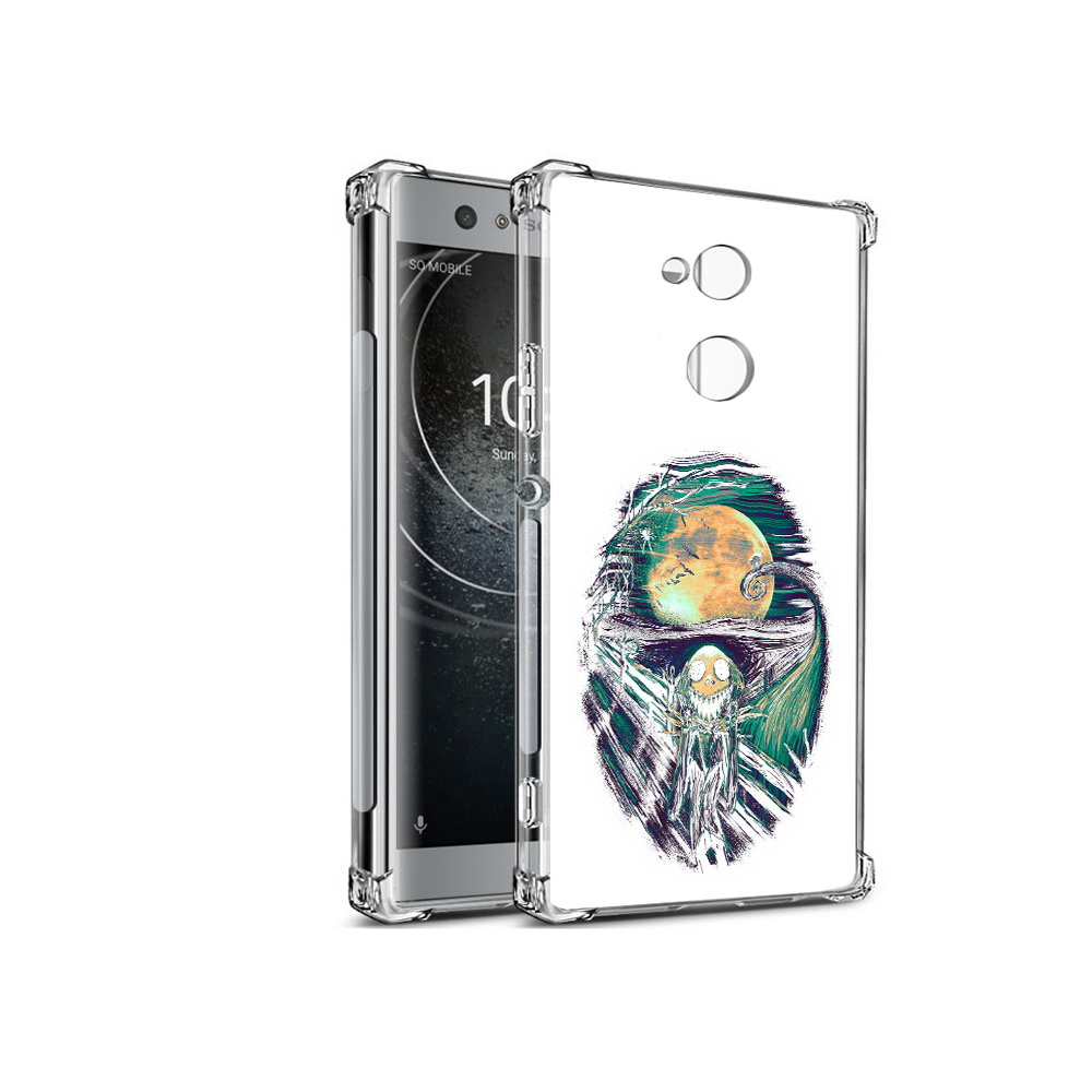 

Чехол MyPads Tocco для Sony Xperia XA2 зубастое существо абстракция (PT99627.238.370), Прозрачный, Tocco