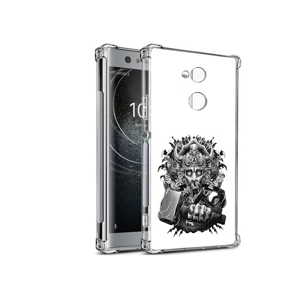 

Чехол MyPads Tocco для Sony Xperia XA2 злой тор (PT99627.238.363), Прозрачный, Tocco