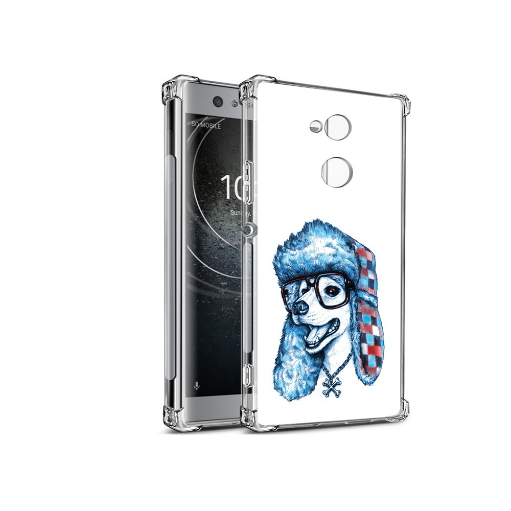 

Чехол MyPads Tocco для Sony Xperia XA2 зимний пес (PT99627.238.362), Прозрачный, Tocco