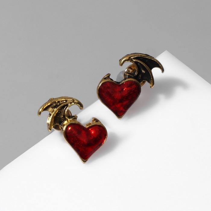 

Серьги из бижутерного сплава Queen fair 9340338, эмаль, 9340338