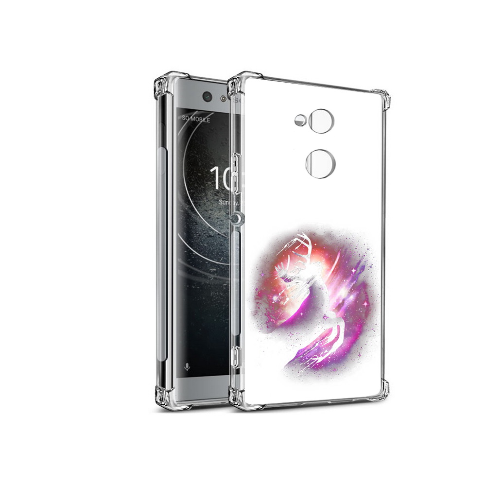 

Чехол MyPads Tocco для Sony Xperia XA2 звездный олень (PT99627.238.354), Прозрачный, Tocco