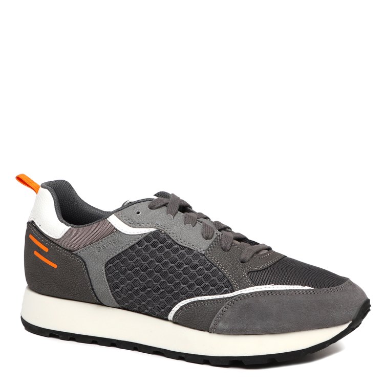 

Кроссовки мужские GEOX U45GAA серые 41 EU, Серый, U45GAA