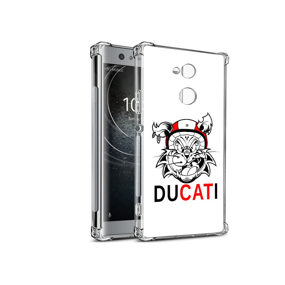 

Чехол MyPads Tocco для Sony Xperia XA2 дукати (PT99627.238.339), Прозрачный, Tocco