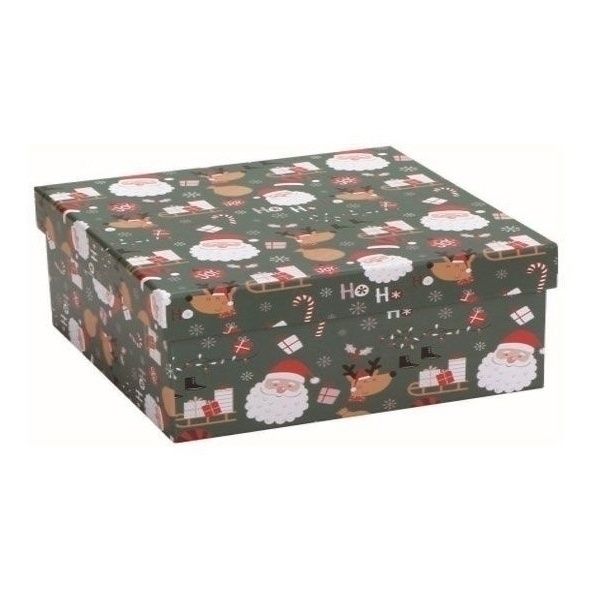 

Коробка подарочная L, Зеленый