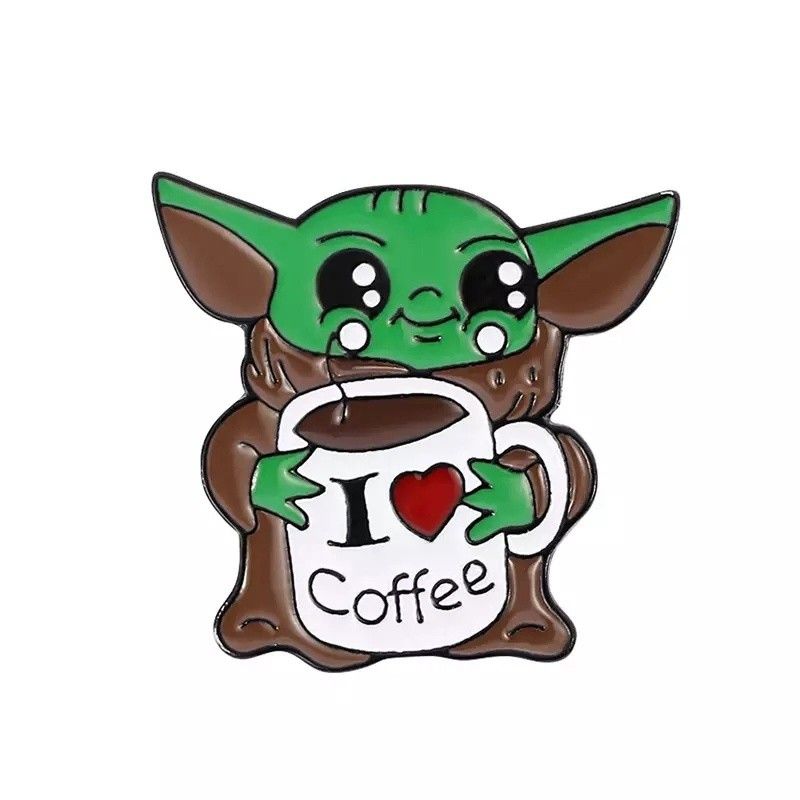 

Значок Грогу Маленький Йода Baby Yoda Звездные войны, gm21891