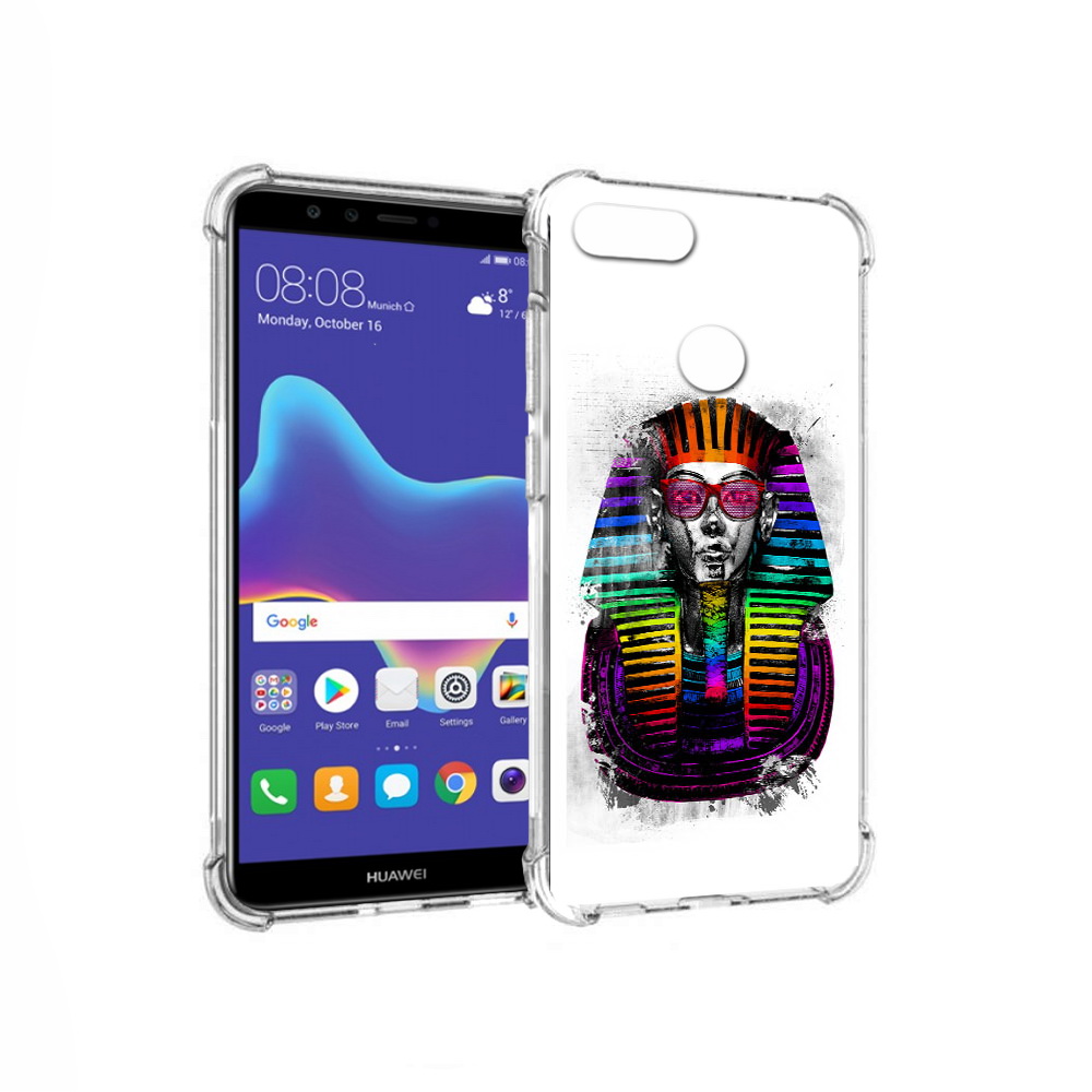 

Чехол MyPads Tocco для Huawei Enjoy 8 Plus модная богиня (PT108787.33.479), Прозрачный, Tocco