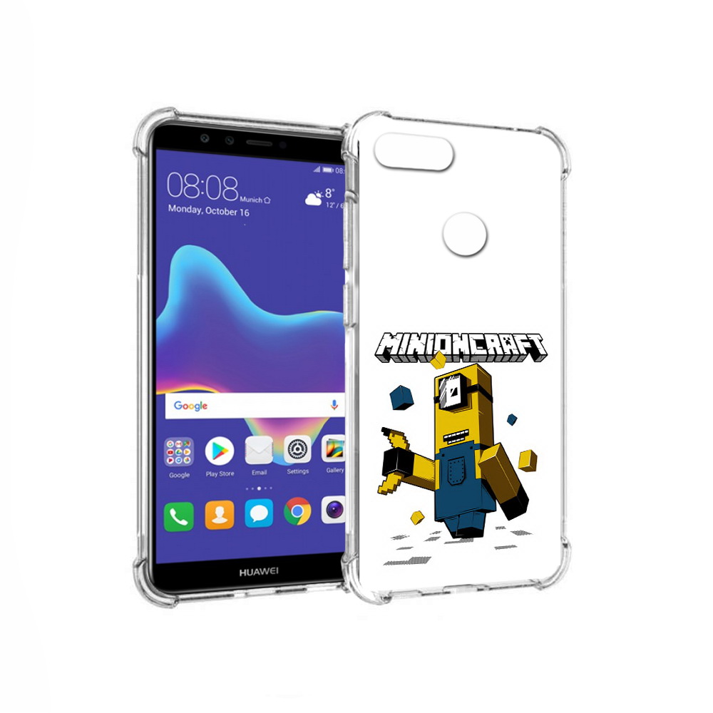 

Чехол MyPads Tocco для Huawei Enjoy 8 Plus миньон (PT108787.33.478), Прозрачный, Tocco