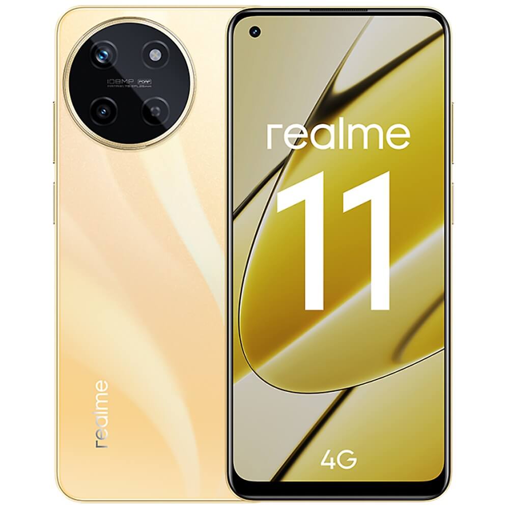 Смартфон Realme 11 8Gb+128Gb Gold (6941764419711)