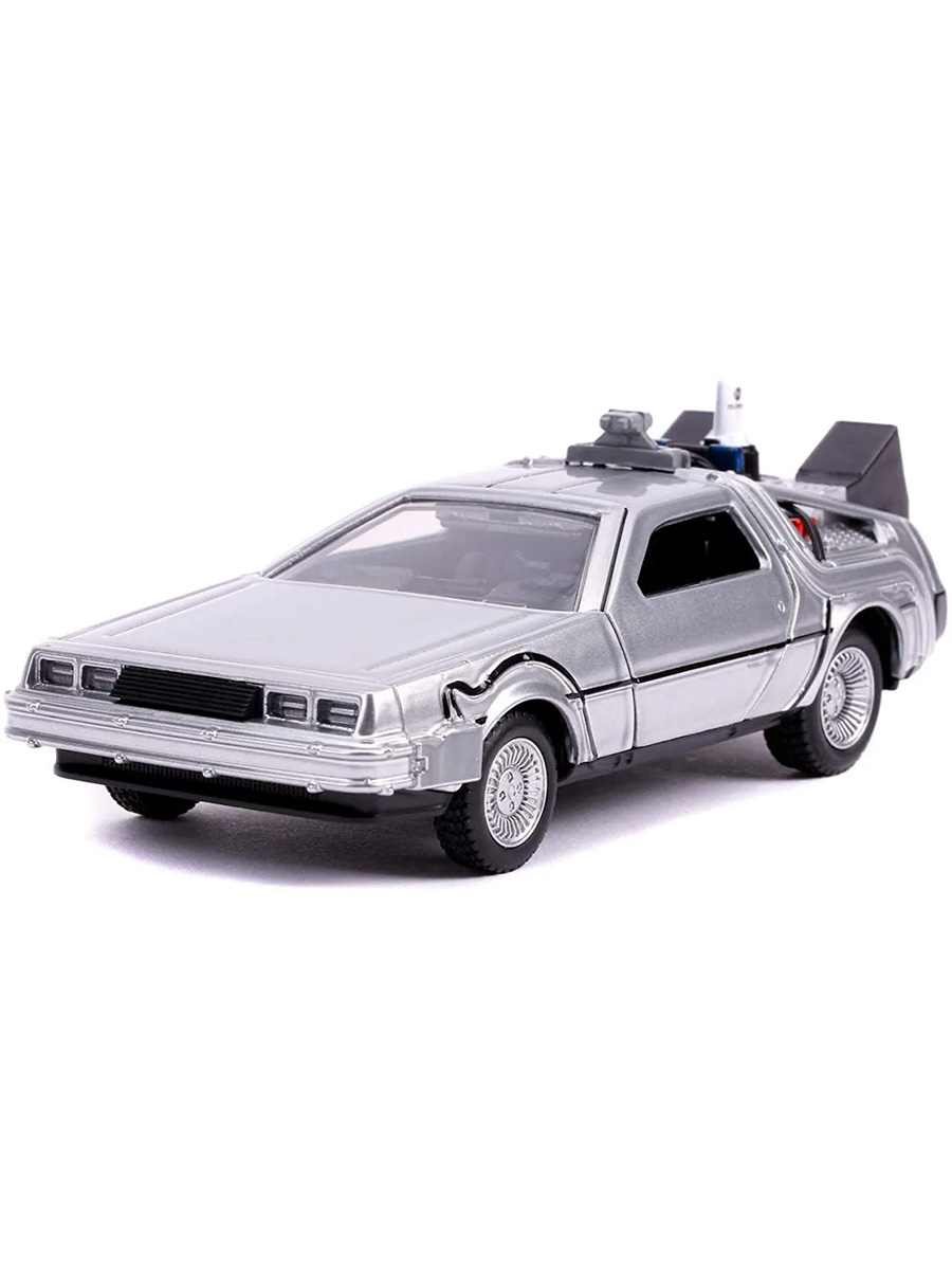 

Машинка Jada Toys ДеЛориан Назад в будущее DeLorean Back to the Future 1 к 32, Серебристый
